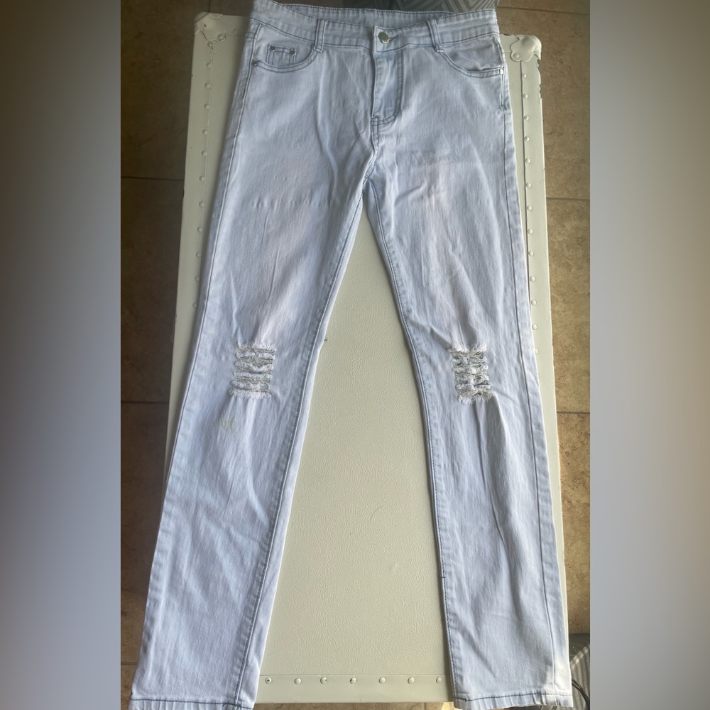 Size 14 - Boys Light Jeans - Lightly Used